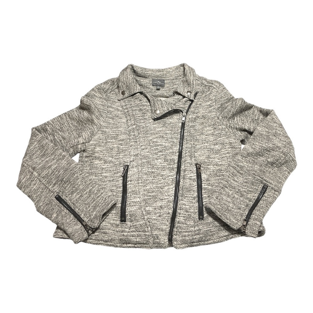 Market & Spruce Heather
Grey Elissa French Moto
Jacket SZ Large - Picture 4 of 15